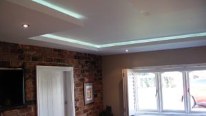 recessed LED lighting for sleek and energy-efficient indoor ceiling illumination